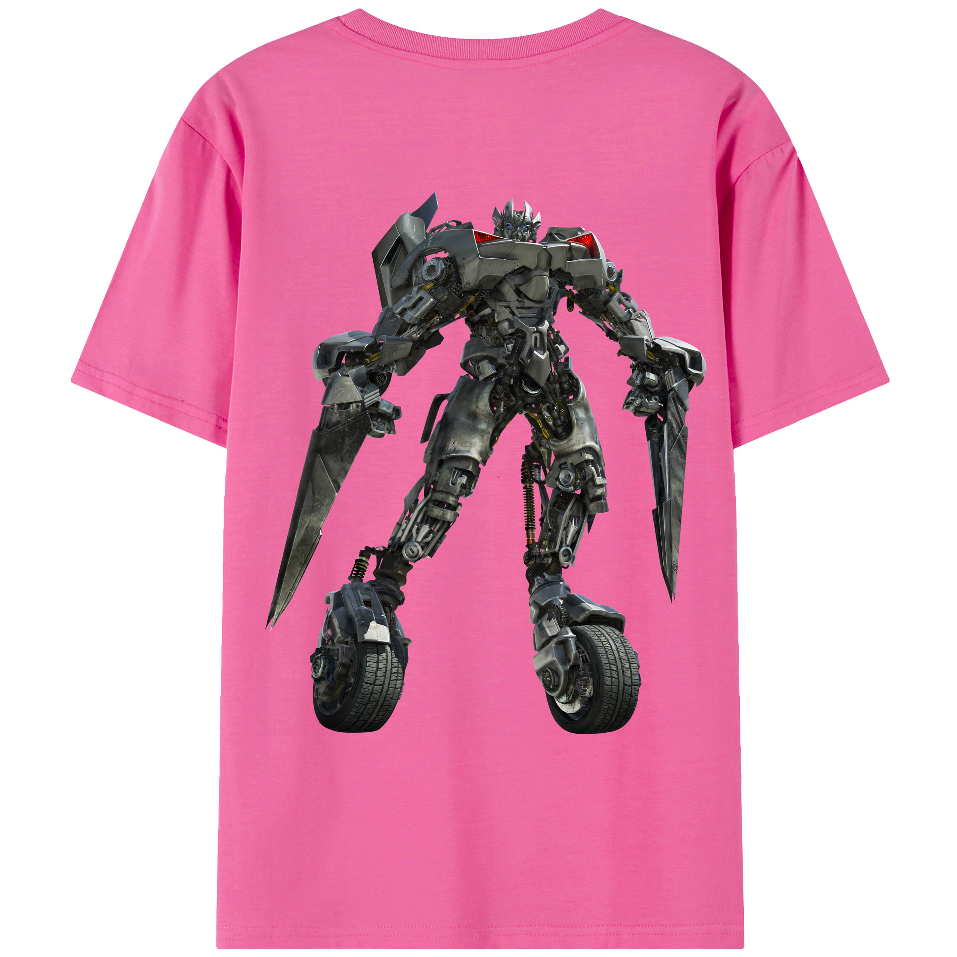 （画像用） Transformers トランスフォーマー レディース半袖Tシャツ(バックプリント)